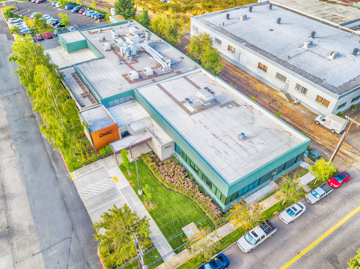 Aerial View of OMIC USA Facility